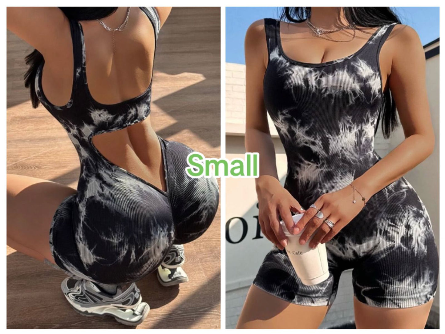 Tie-Dye Rompers