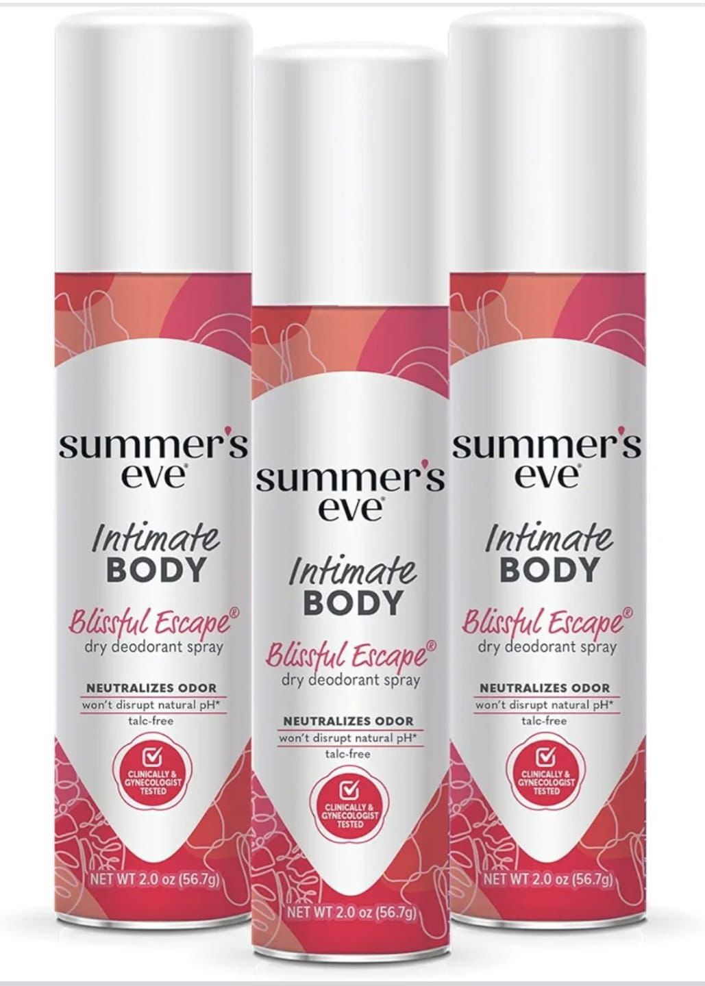Summer's Eve Blissful Escape Deodorant Spray