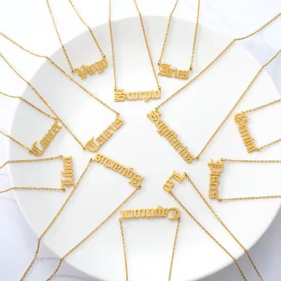 Zodiac Sign Necklaces