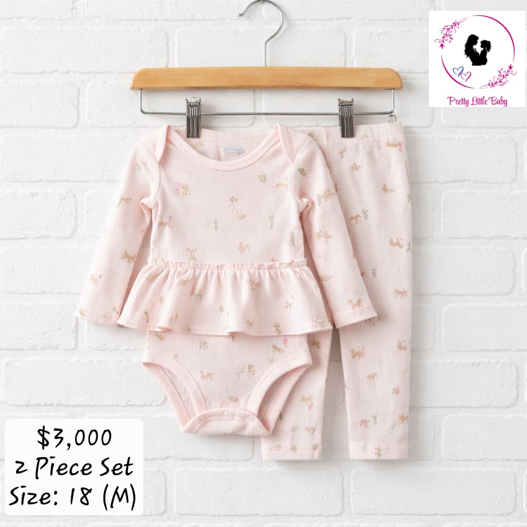 Baby Girl's 2 Piece Set - 18M
