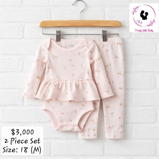 Baby Girl's 2 Piece Set - 18M