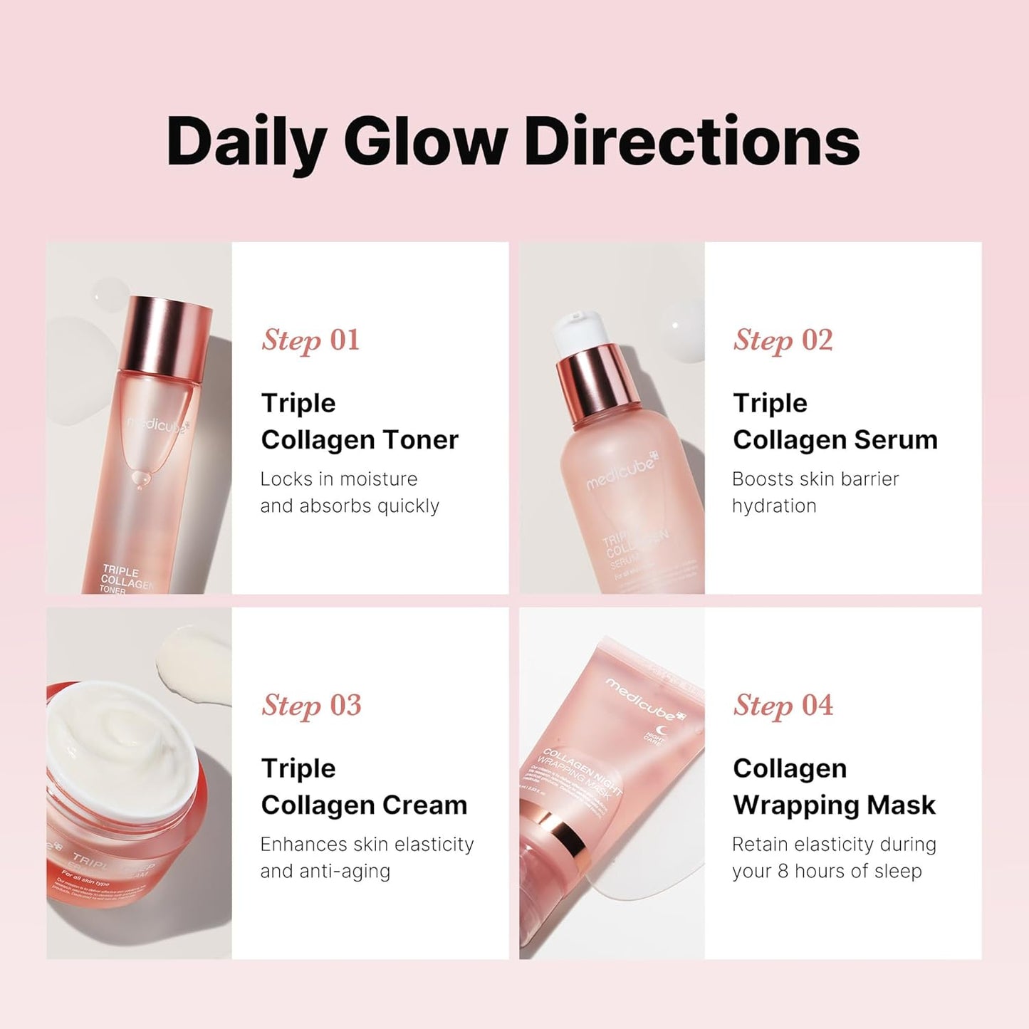 Medicube Collagen Glow Layering Kit