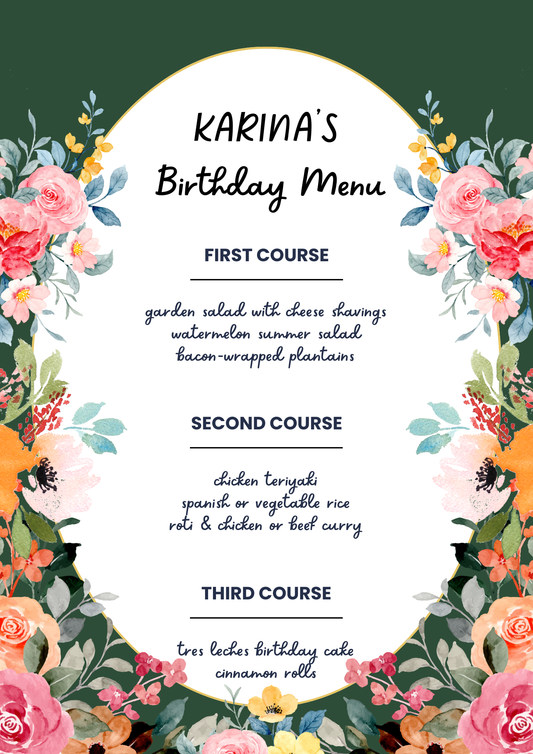 Birthday Package (Flexible Option)