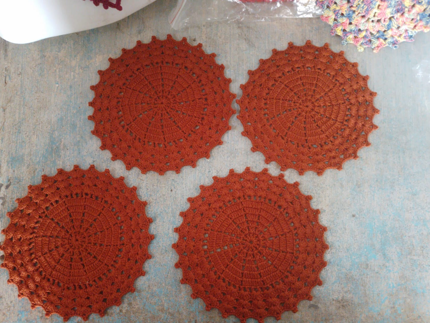 Knitted Placemats