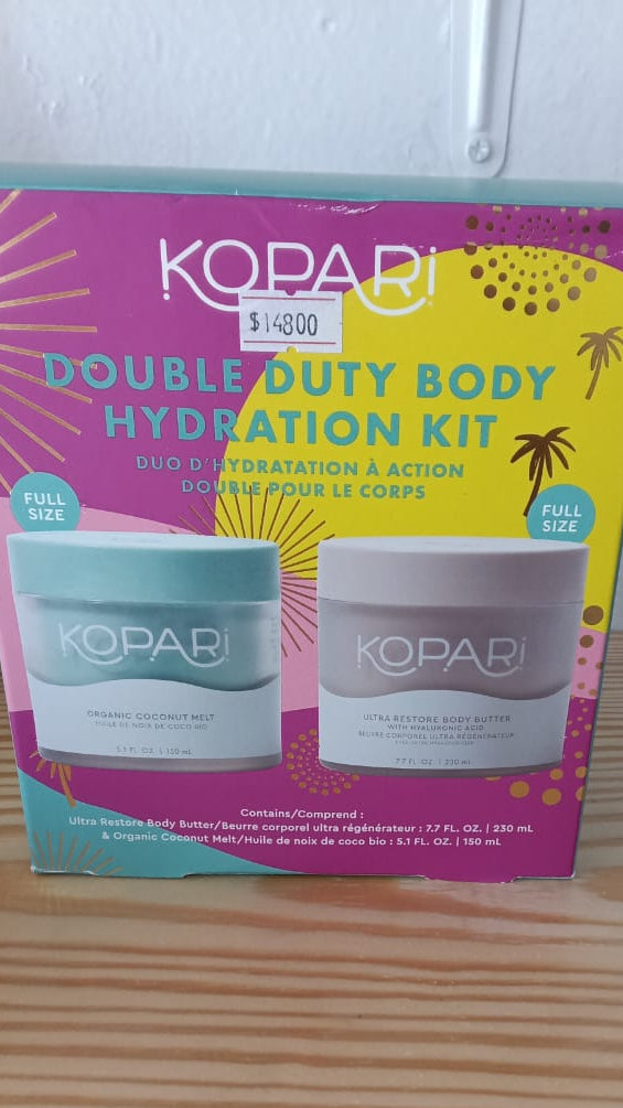 Kopari Double Duty Body Hydration Kit