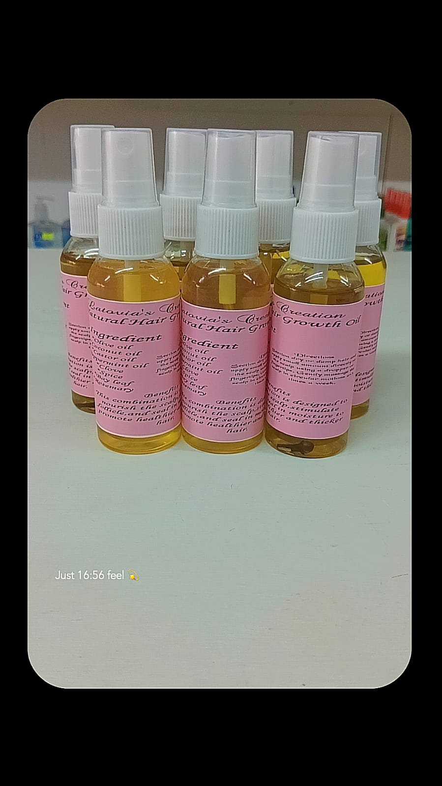 Natural Hair Growth Oil