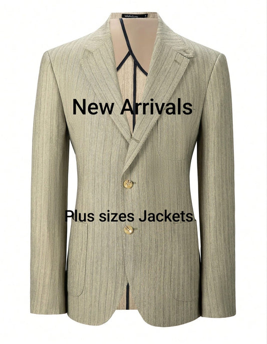 Men's Jacket - Plus Size