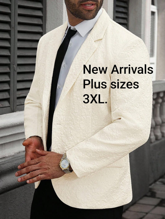 Men's Blazer - Cream