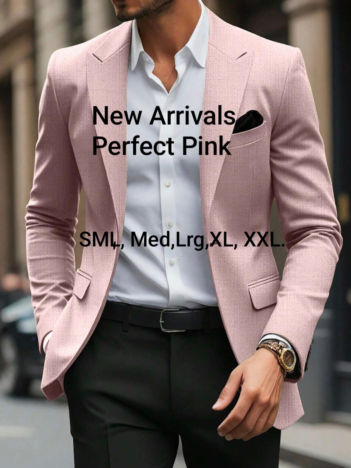 The Perfect Pink Men's Jacket
