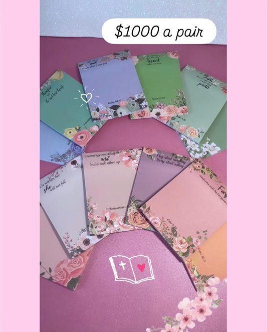 Bible Verse Sticky Pads