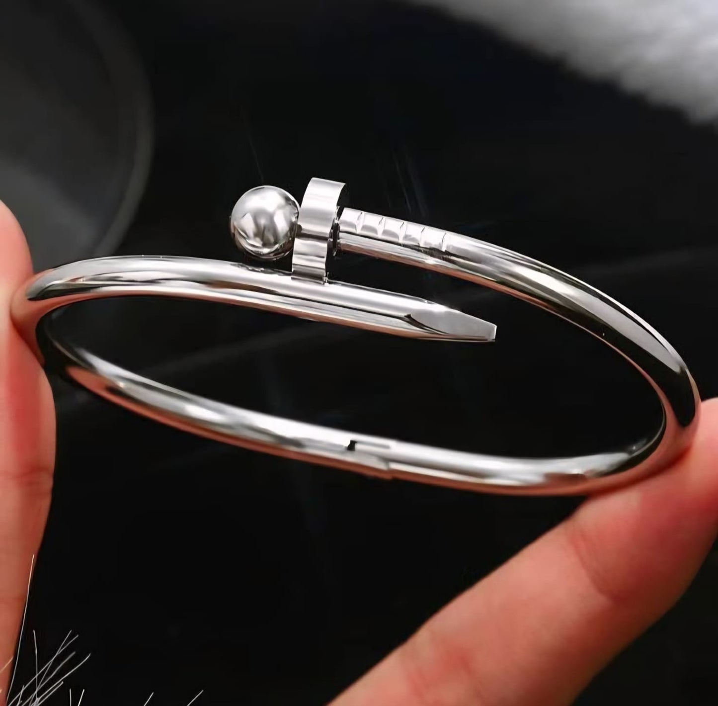 Luxe Nail Bracelet - Gold & Silver
