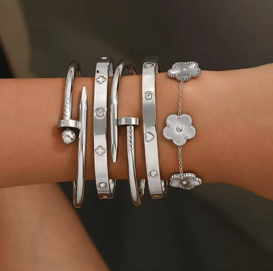 Luxe Bracelet Sets - Gold & Silver