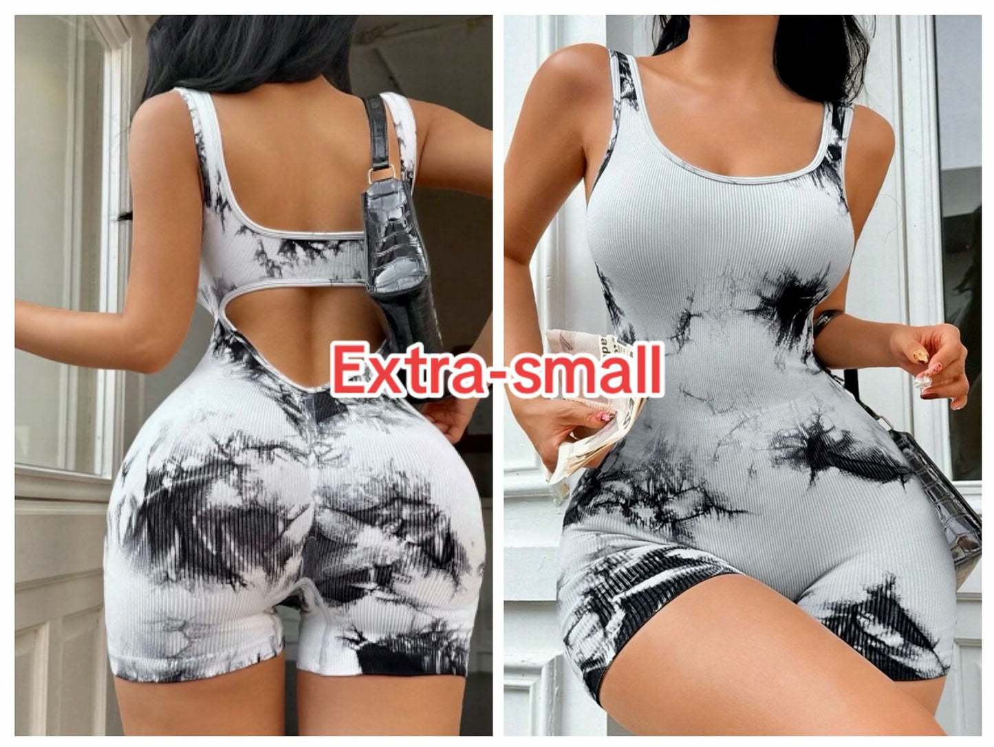 Tie-Dye Rompers