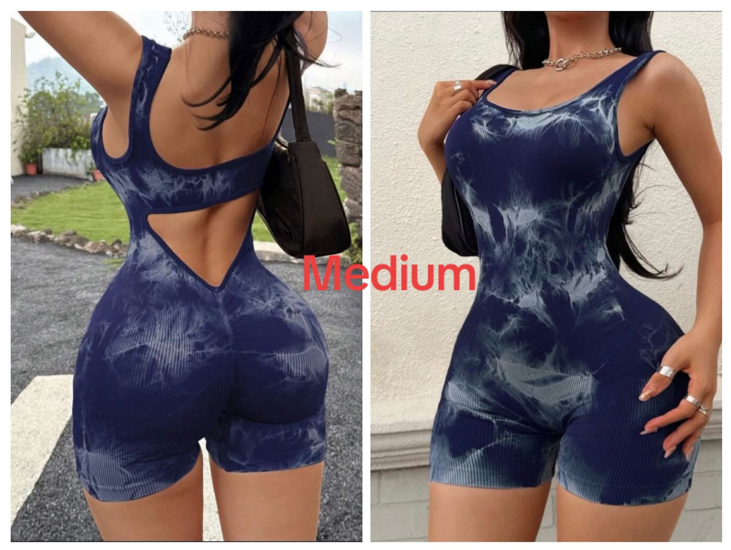 Tie-Dye Rompers
