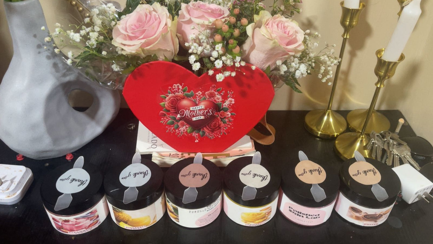 Natural Whipped Body Scrubs