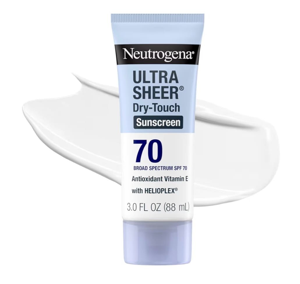 Neutrogena Ultra Sheer Sunscreen - SPF 70