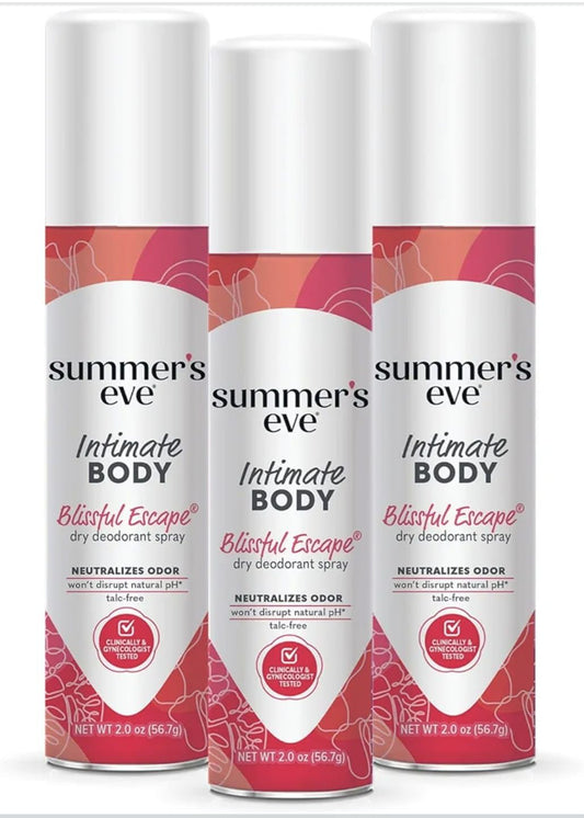 Summer's Eve Blissful Escape Deodorant Spray