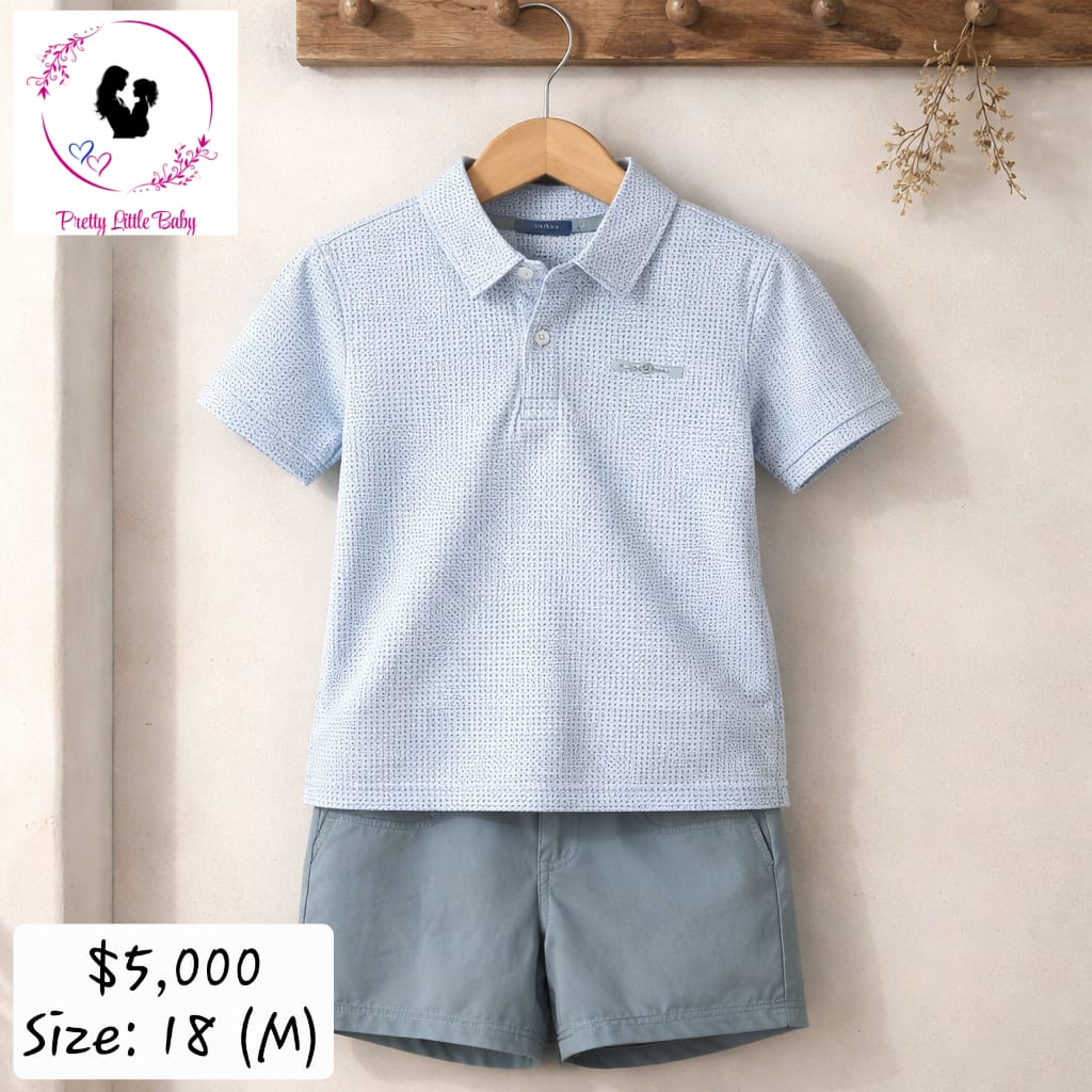 Baby Boy's Shirt & Pants Set