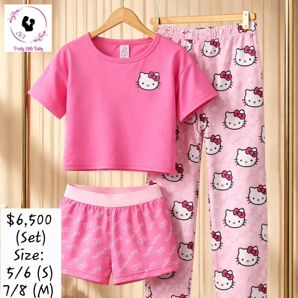 Girl's Hello Kitty PJ Set