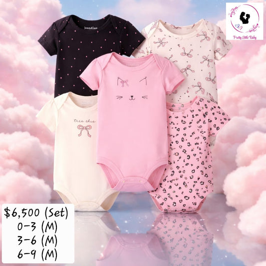 Baby Girl's Pink Set