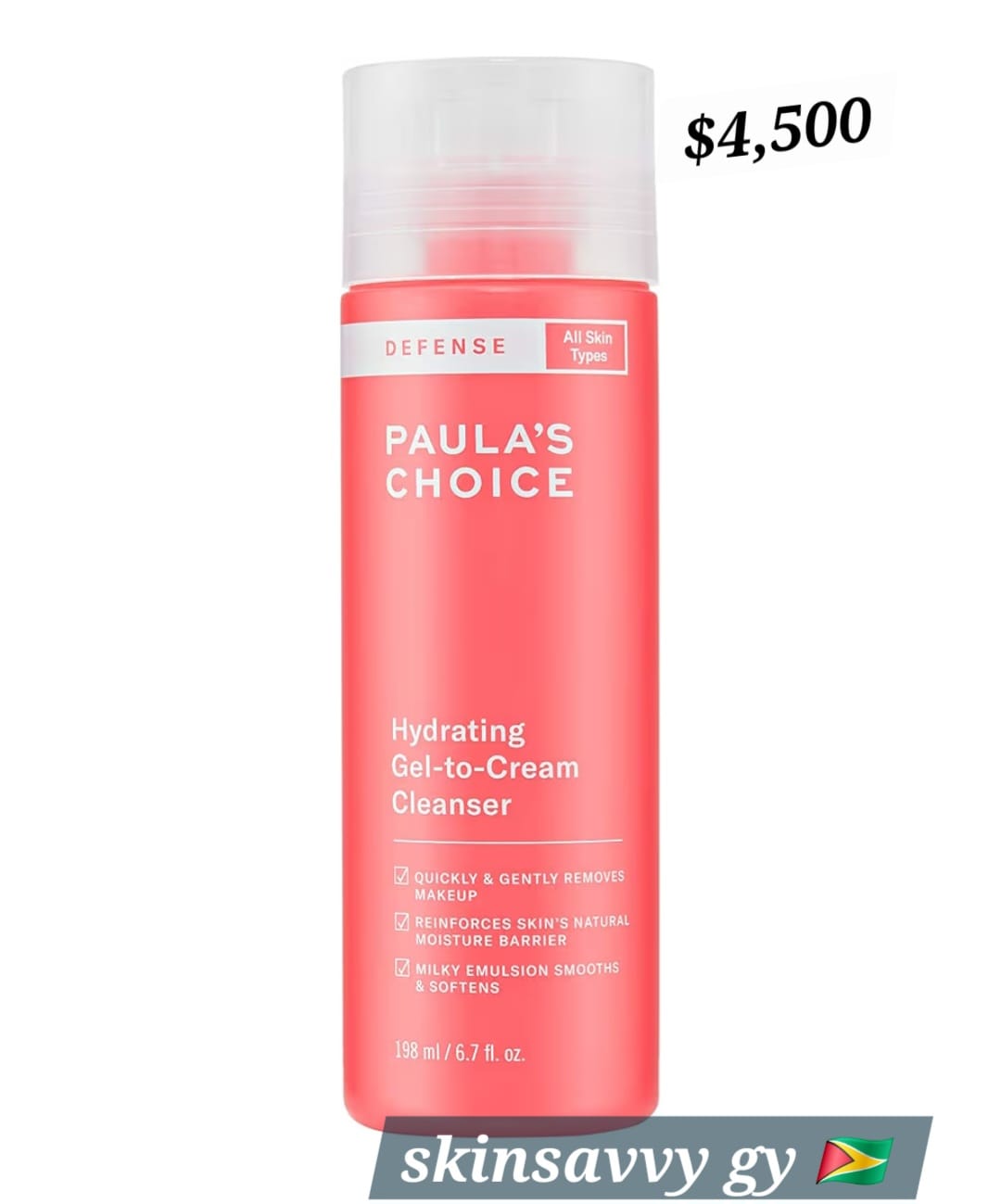 Paula's Choice Hydrating Gel-to-Cream Cleanser