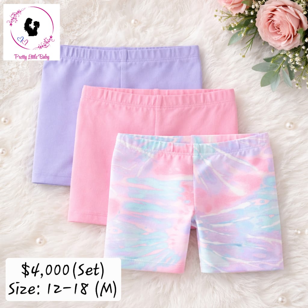 Baby Girl's Three Piece Tights Sets (12-18 Months)