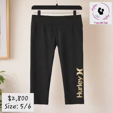 Boy's Hurley Black Pants