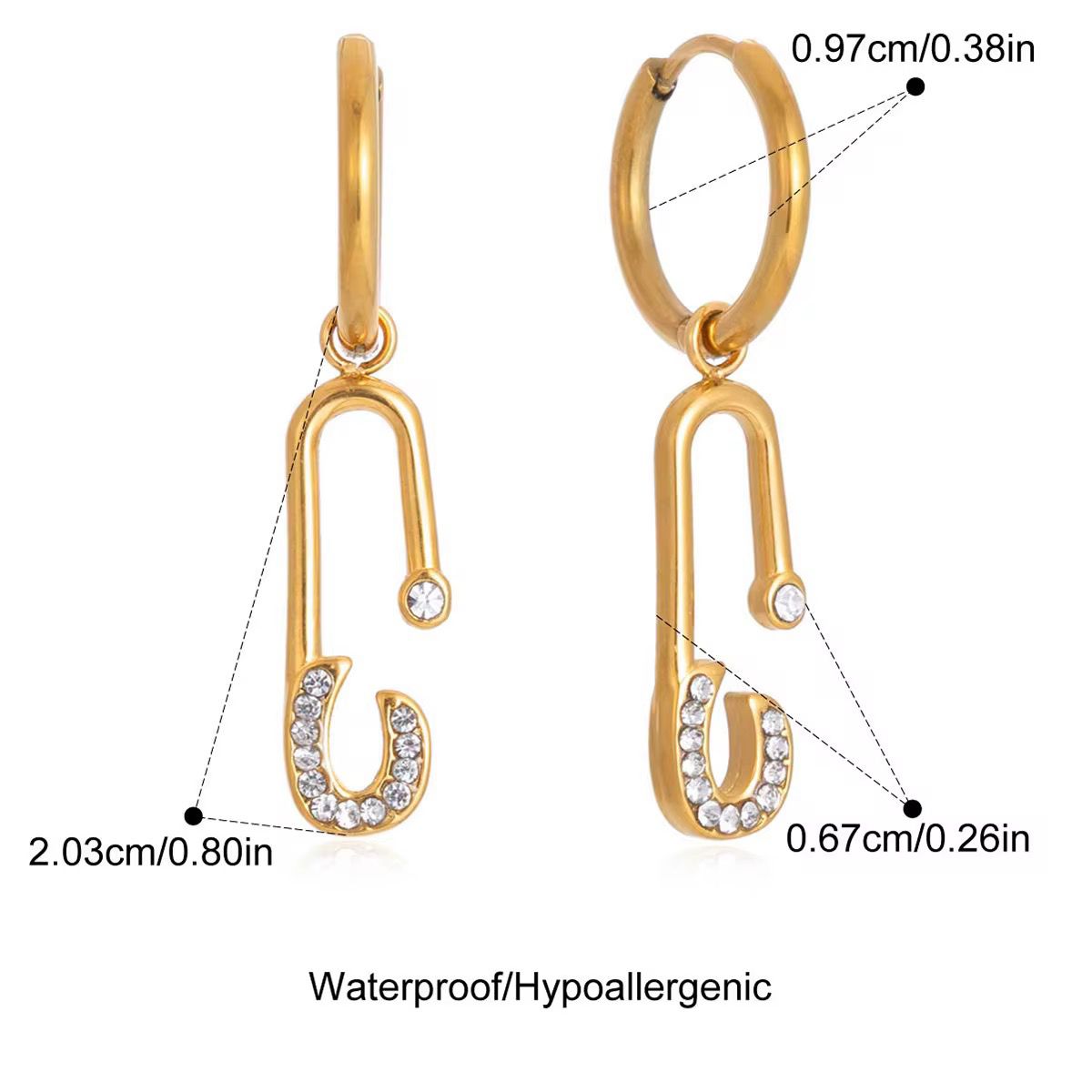 Dainty Pin Earrings