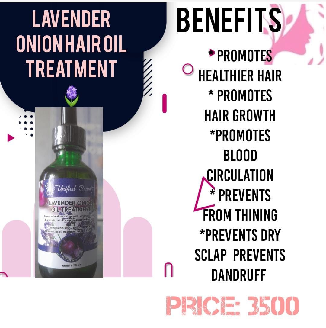Lavender & Onion Hair Oil Treatment