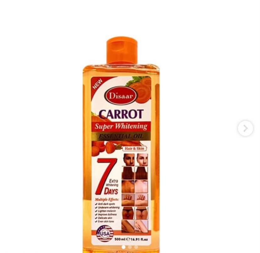 Carrot Super Whitening Essential Oil
