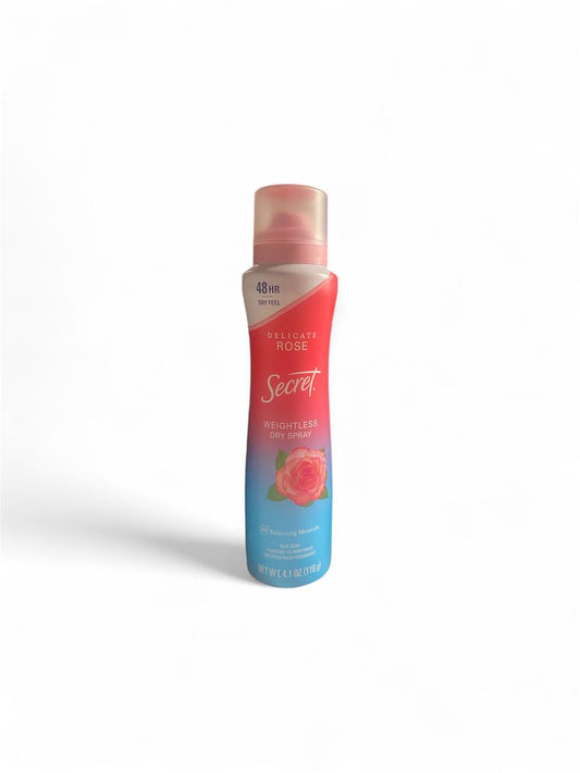 Secret Weightless Dry Spray - Delicate Rose