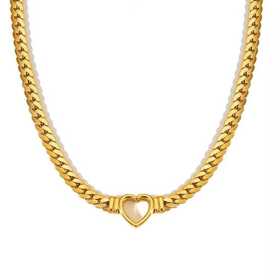 Chunky Heart Necklace