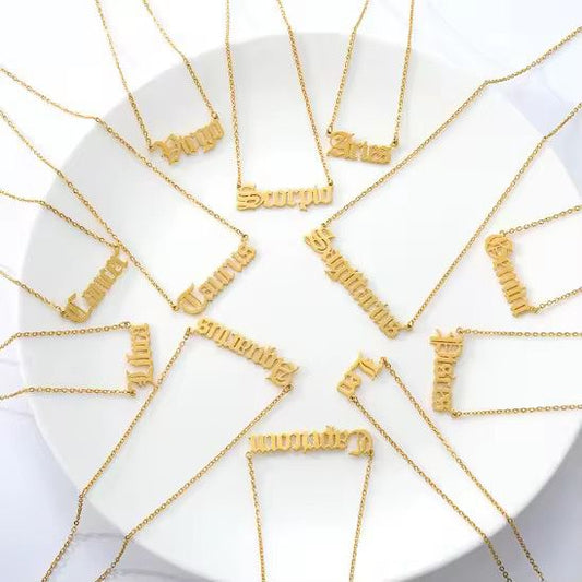 Zodiac Sign Necklaces