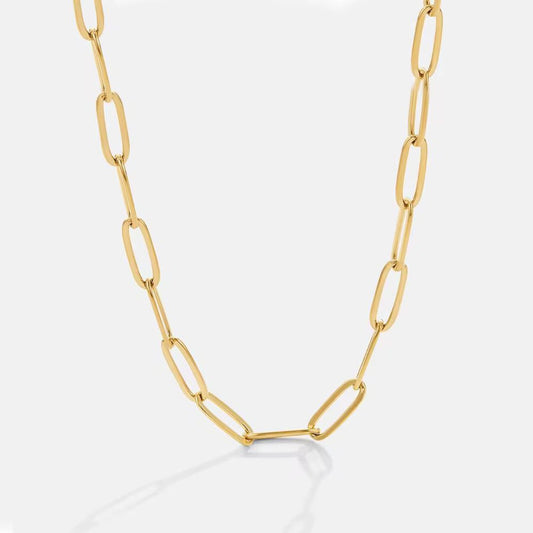 Paperclip Design Necklace