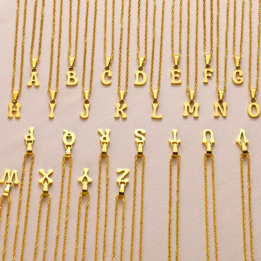 Initial Pendant Necklace